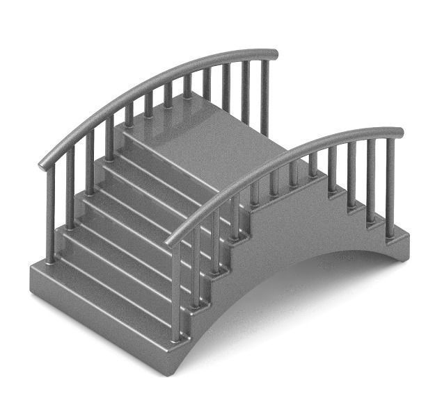Classic Bridge 3D print model_1