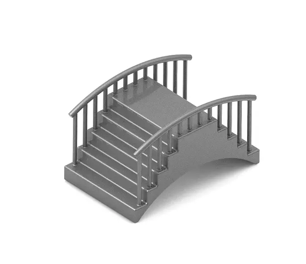 Classic Bridge 3D print model_0