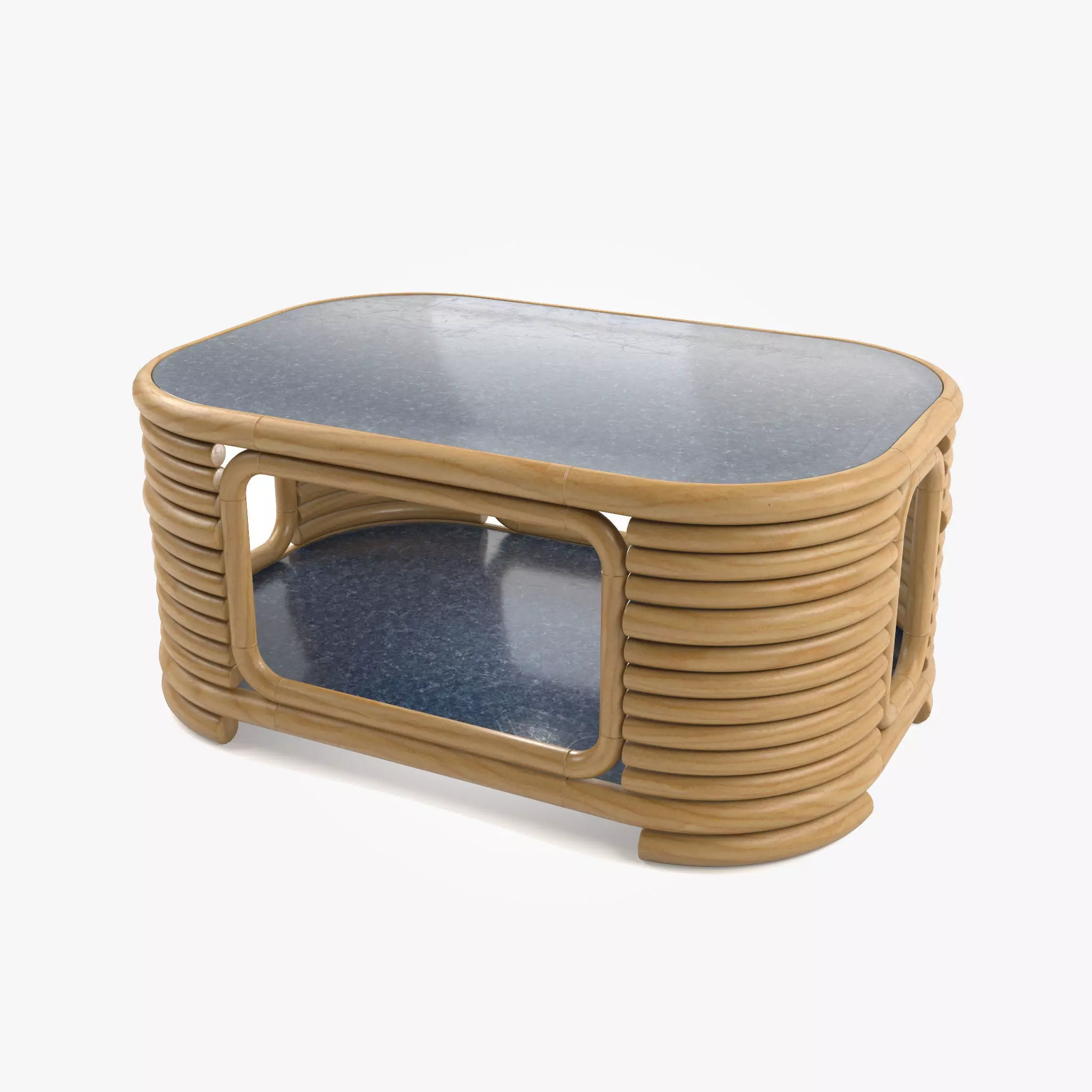 Rattan Table - Atlas 3D model