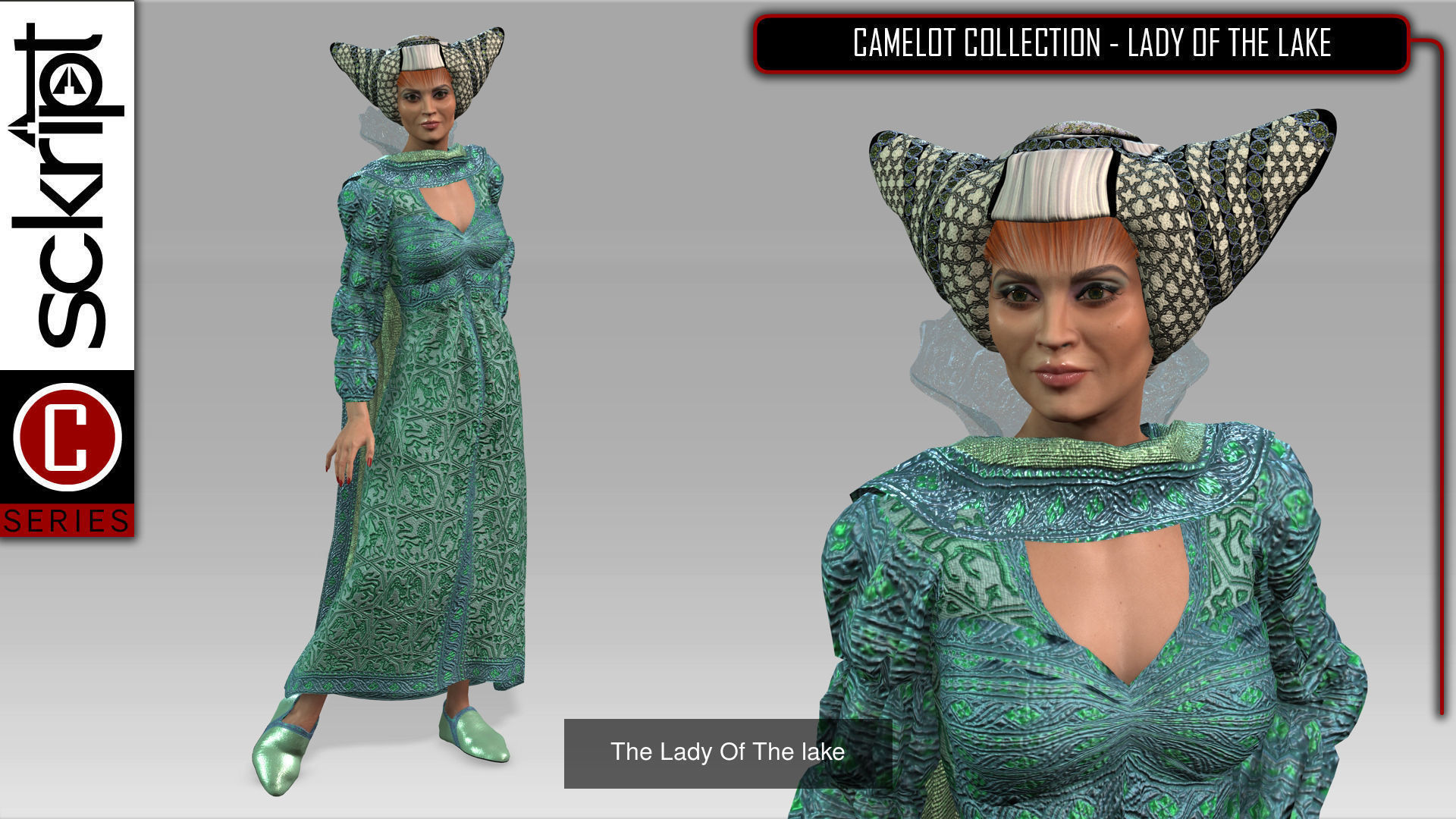 Sckript Camelot 3D Model Collection_11