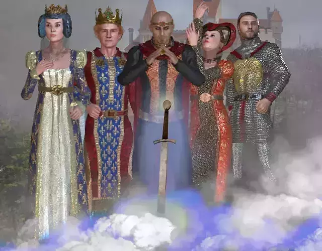 Sckript Camelot 3D Model Collection