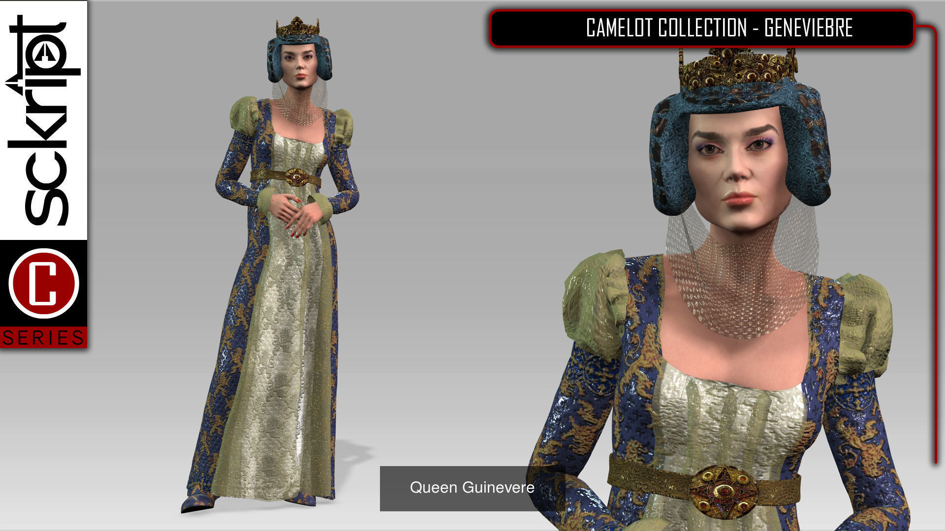 Sckript Camelot 3D Model Collection_10
