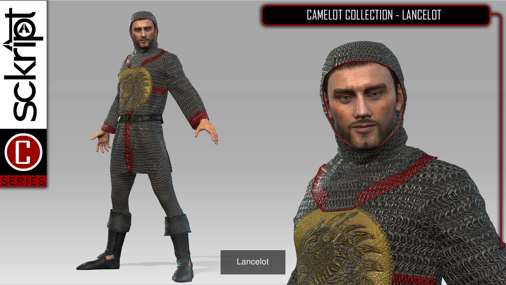 Sckript Camelot 3D Model Collection_12