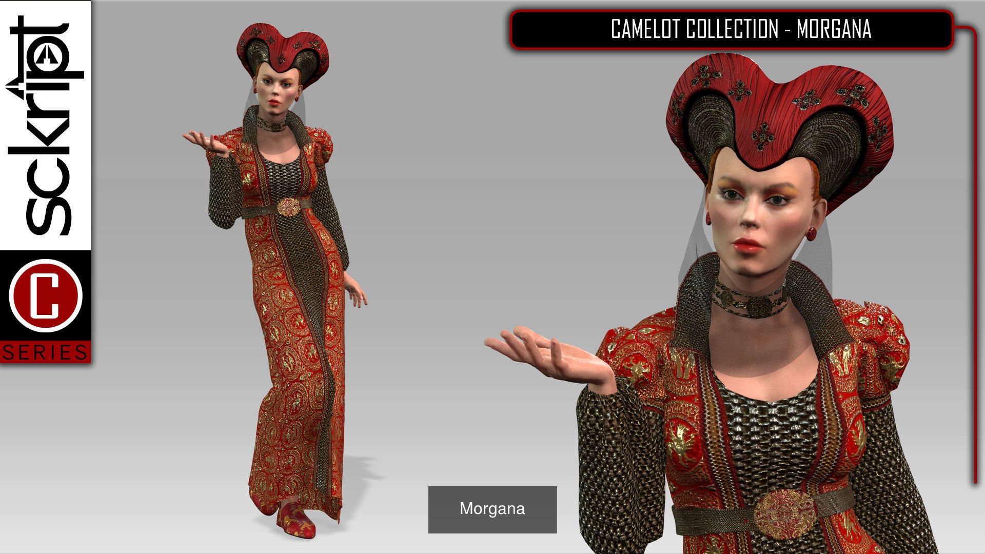 Sckript Camelot 3D Model Collection_14