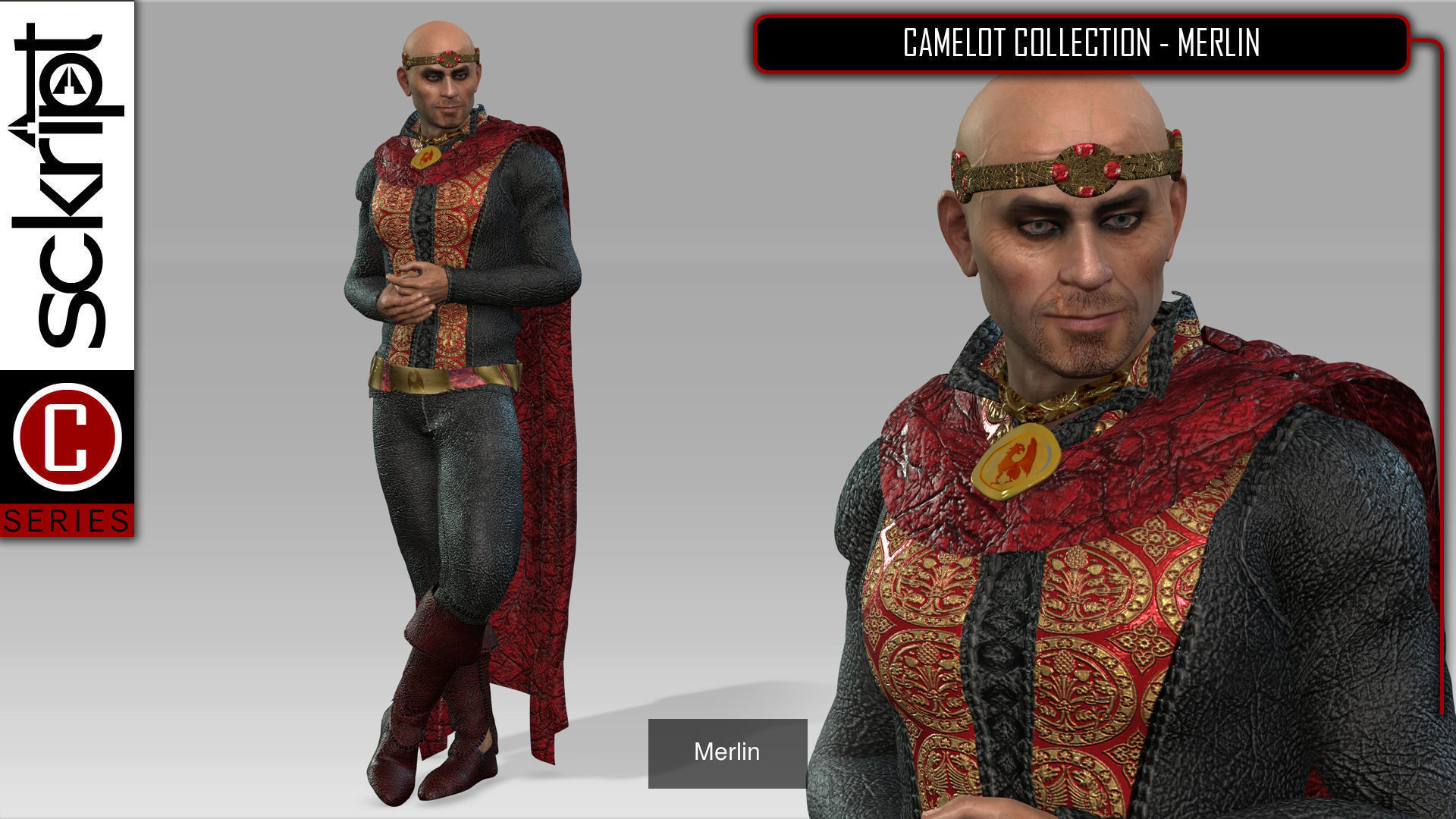 Sckript Camelot 3D Model Collection_13