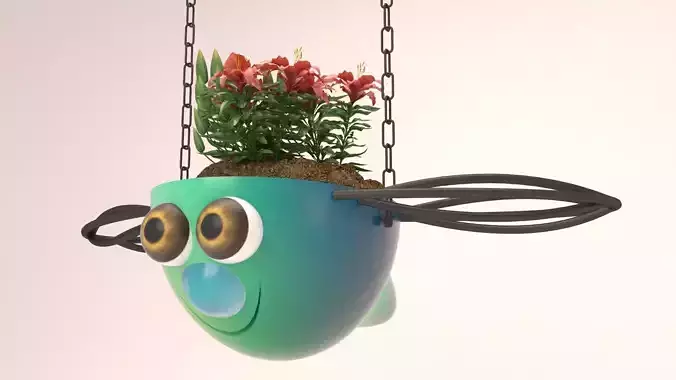 Flowerpot For Childrens - Beautiful Hanging Basket
