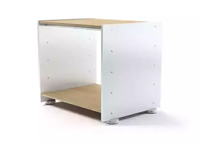 Modern Wooden Table 3D model