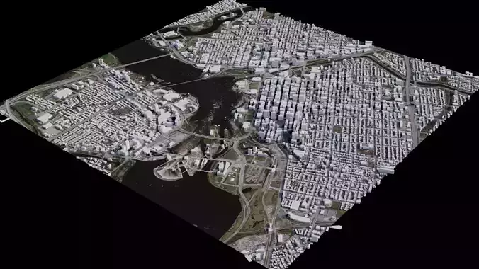 Ottawa - Canada 3D model