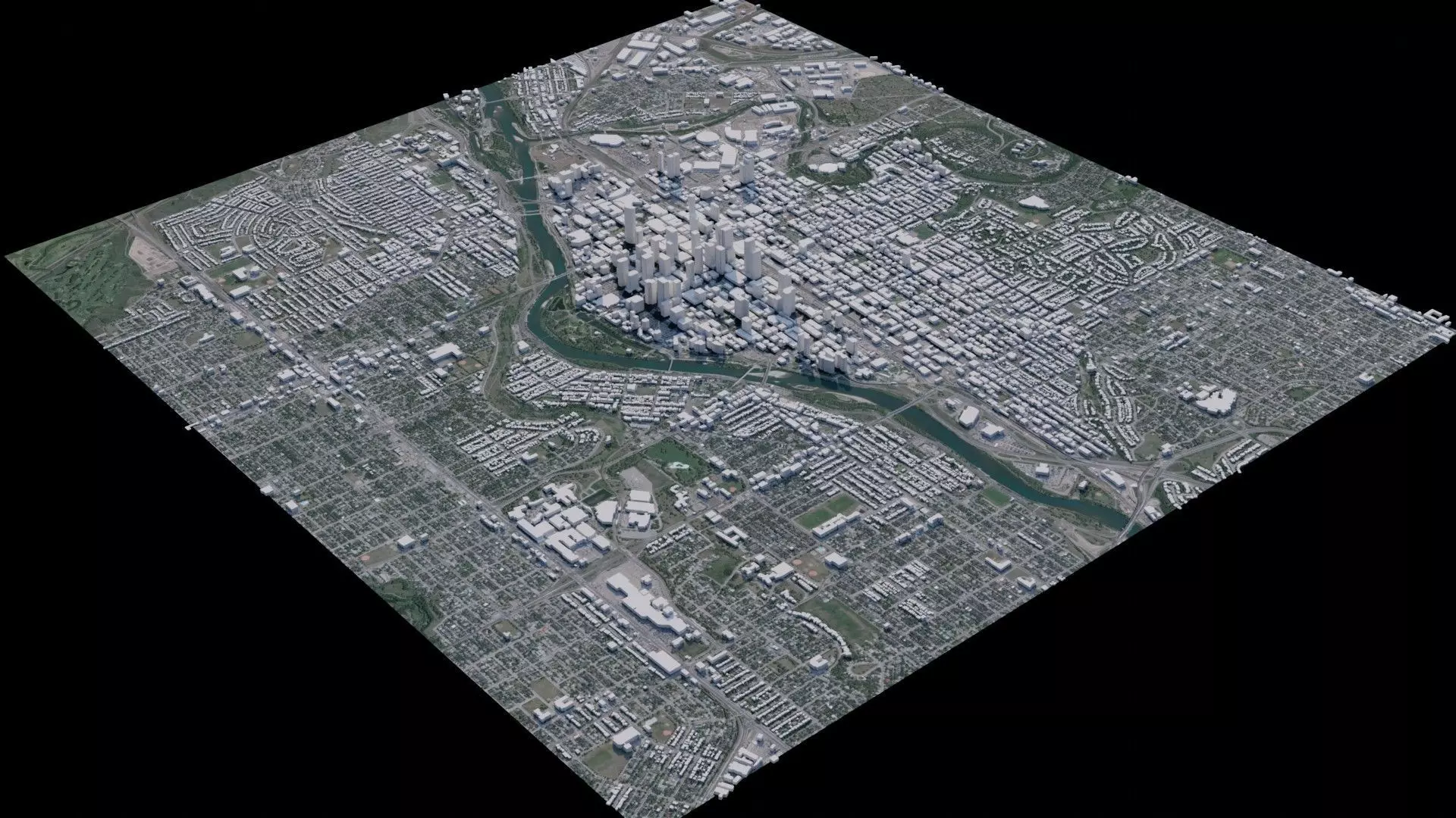 Calgary - Canada 3D model_0