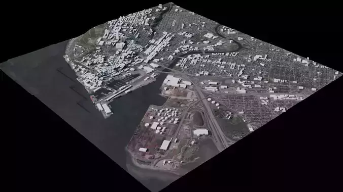 Quebec City - Canada 3D model