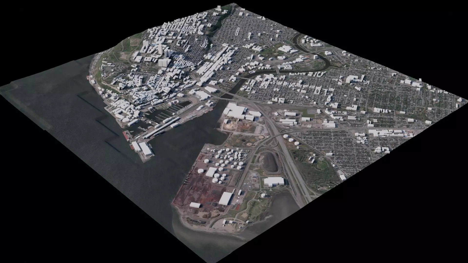 Quebec City - Canada 3D model_0