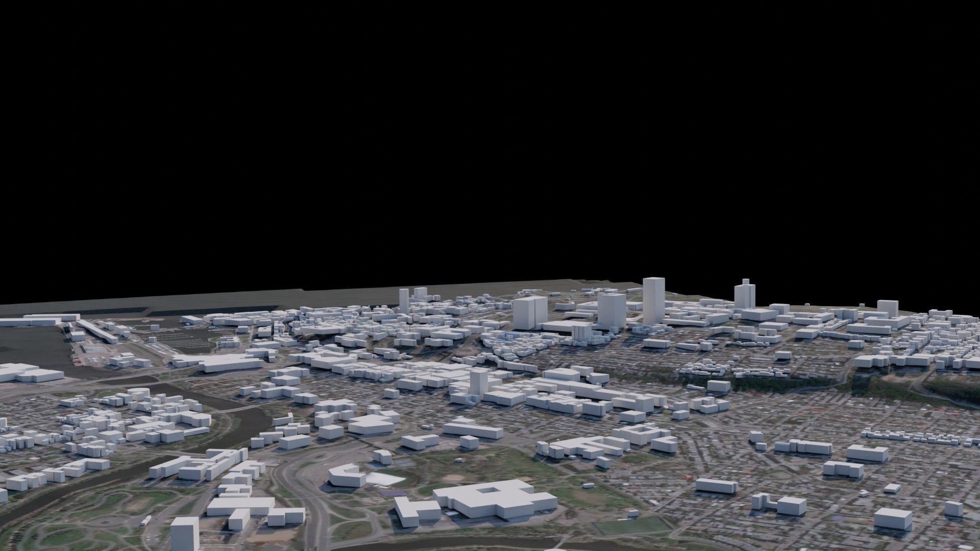 Quebec City - Canada 3D model_1