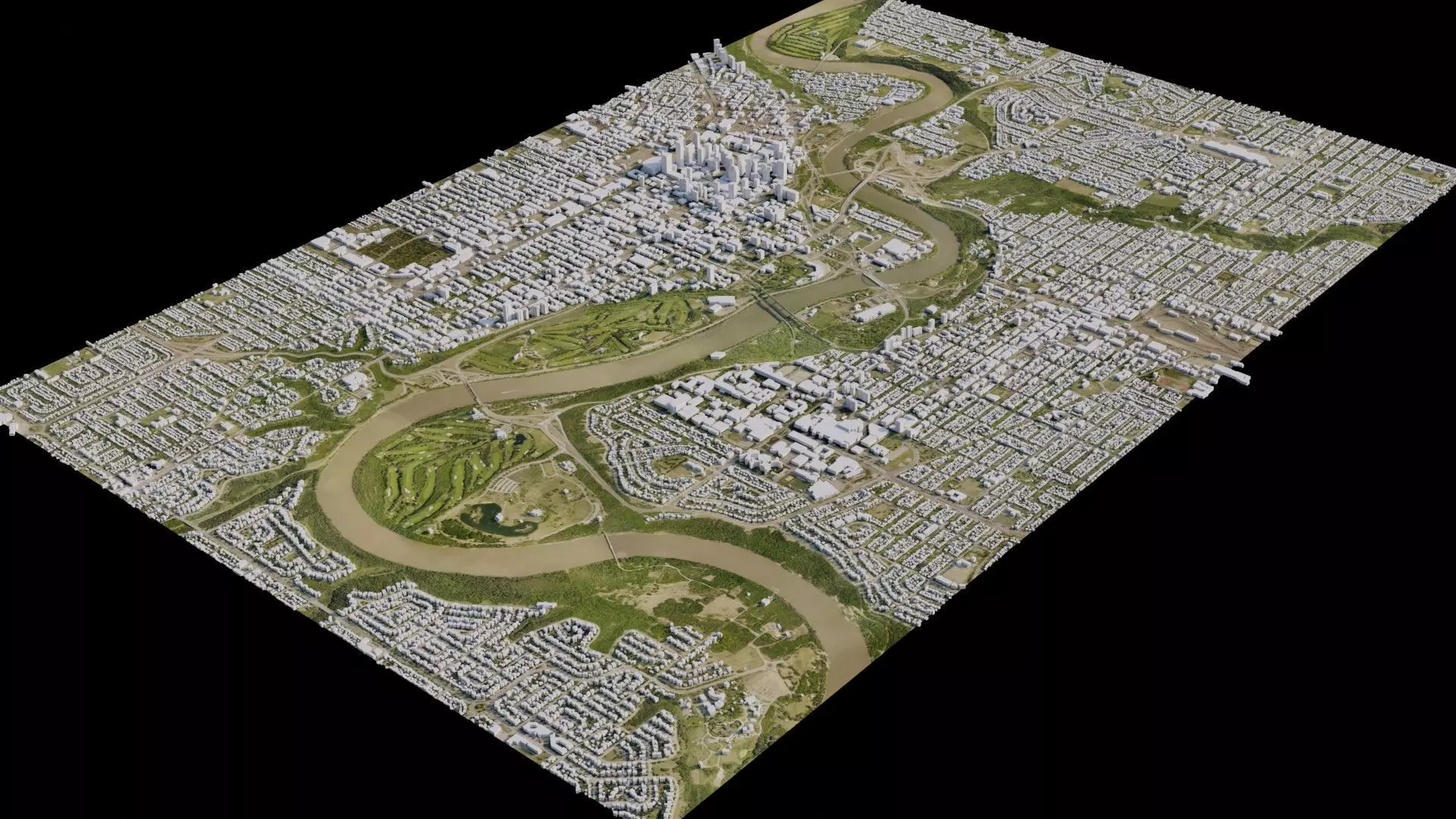 Edmonton - Canada 3D model