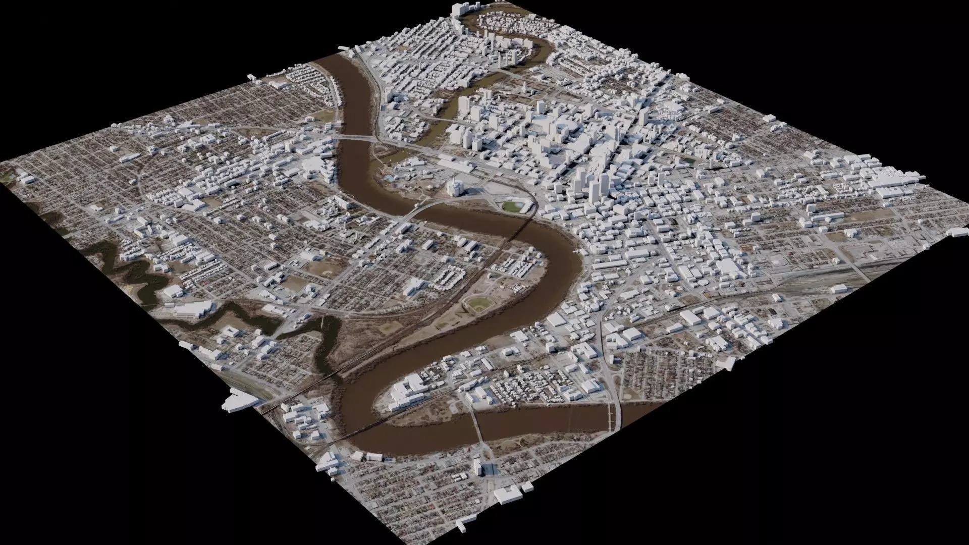 Winnipeg - Canada 3D model_0