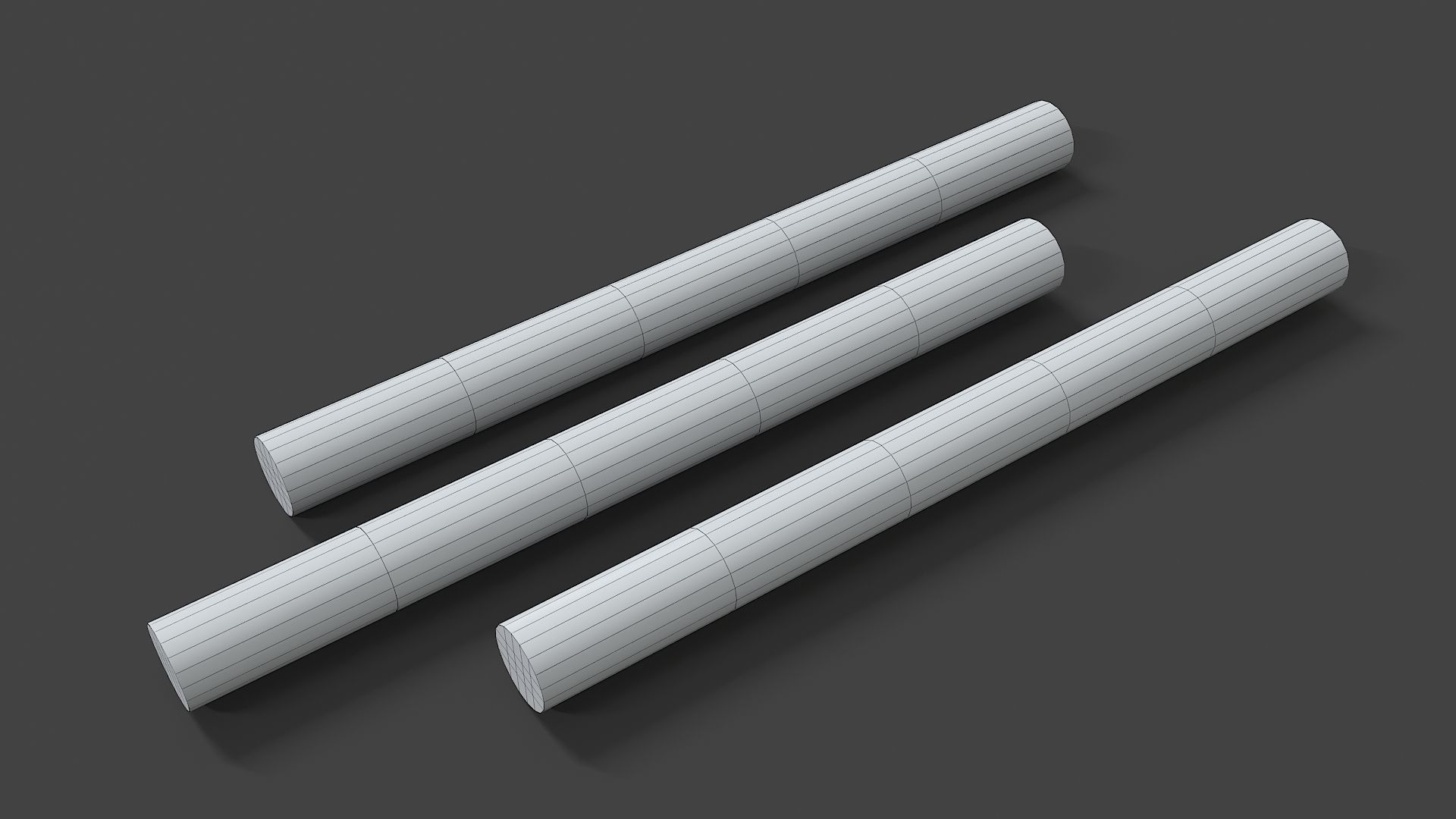 Lucky Strike cigarette pack with ashtray 3D model_8