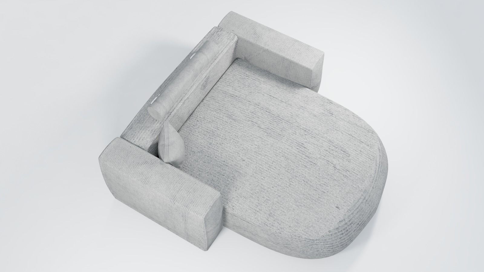 Modern Armchair - Sofa  3D model_7