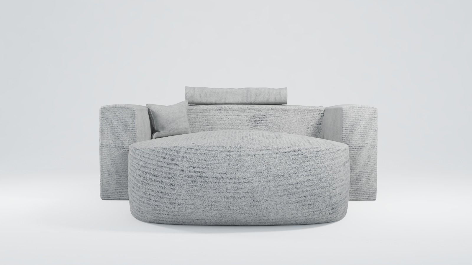 Modern Armchair - Sofa  3D model_2