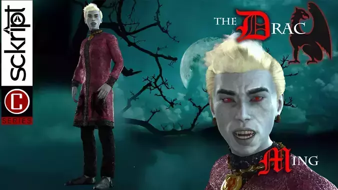 Vampire Ming Drac 3D model
