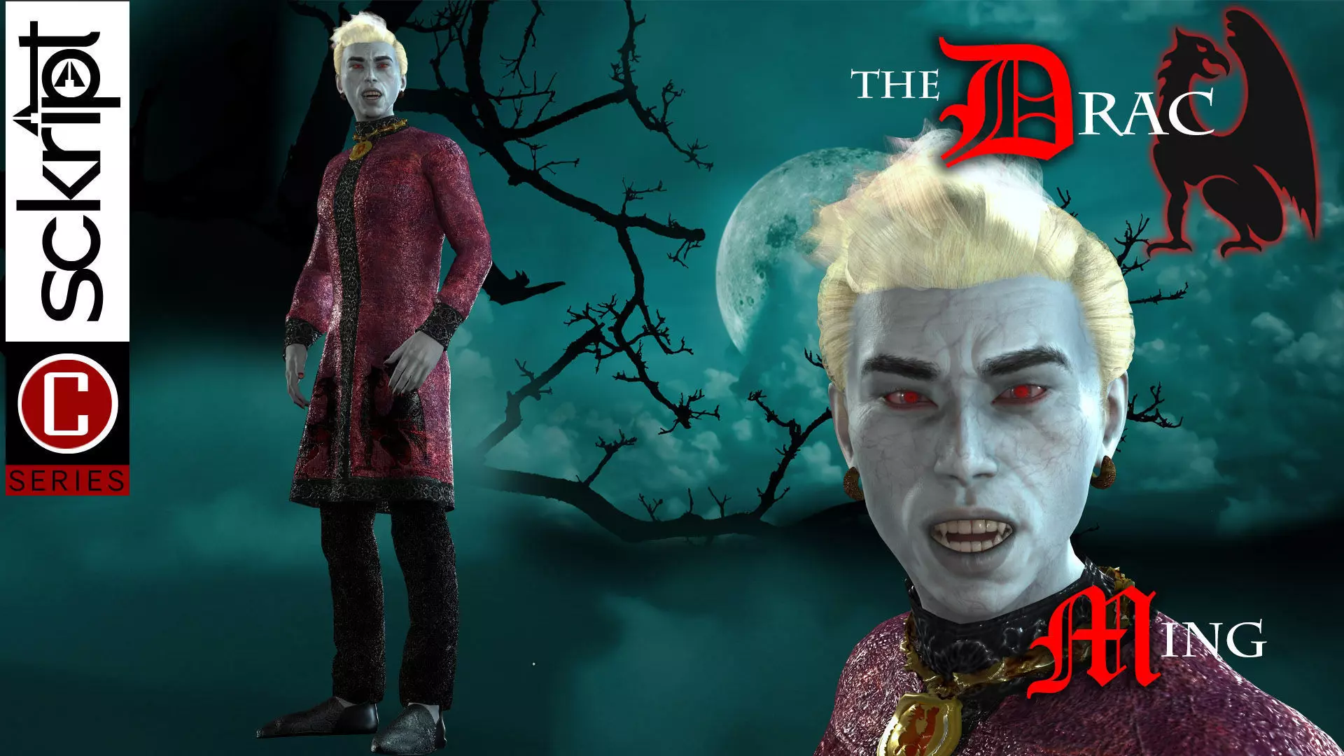 Vampire Ming Drac 3D model_0
