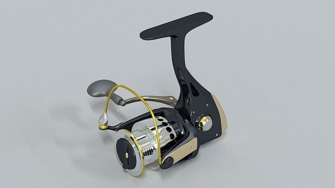fishing reel 3D model