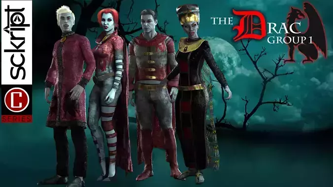 The Dracs Collection dracula group 