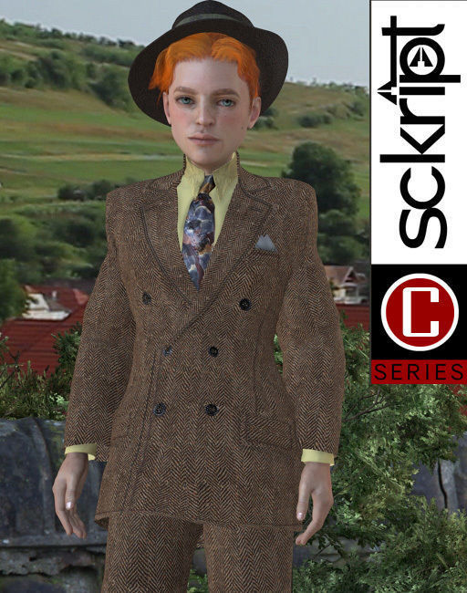 WWII The British Agent 3D model_3