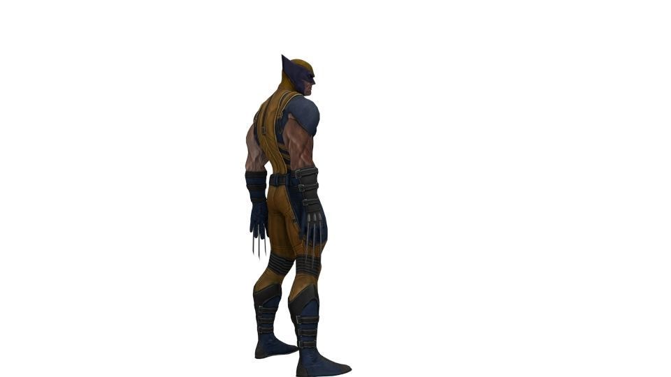 Wolverine 3D model_2