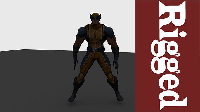 Wolverine 3D model