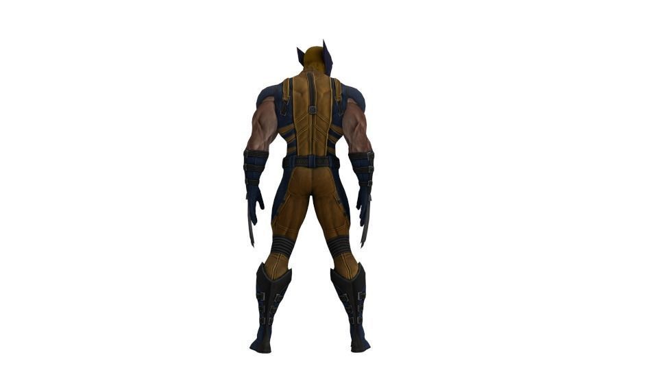 Wolverine 3D model_4