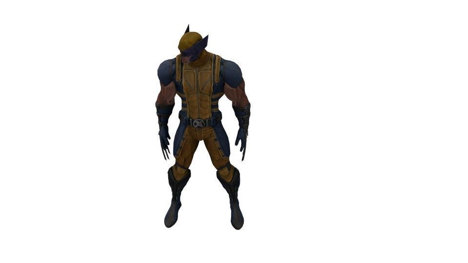 Wolverine 3D model_5