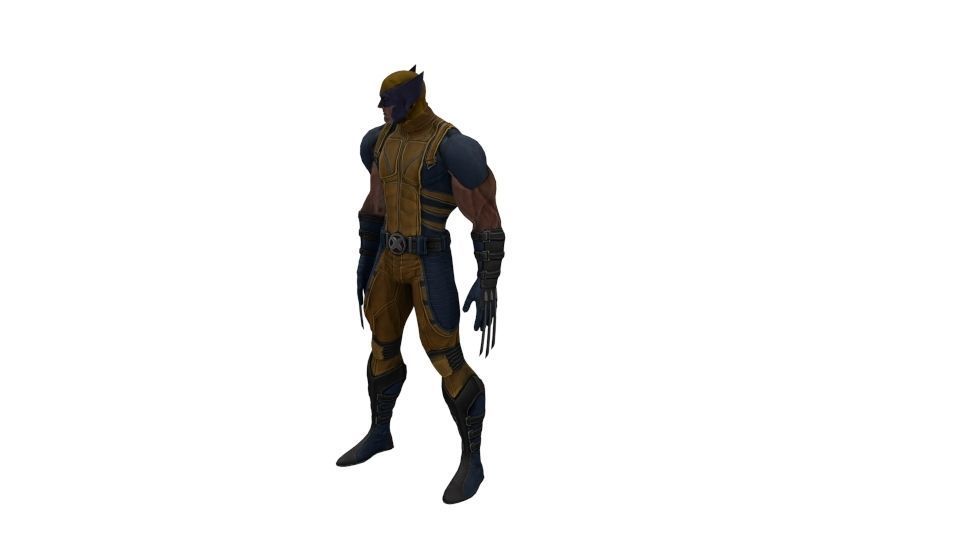 Wolverine 3D model_3