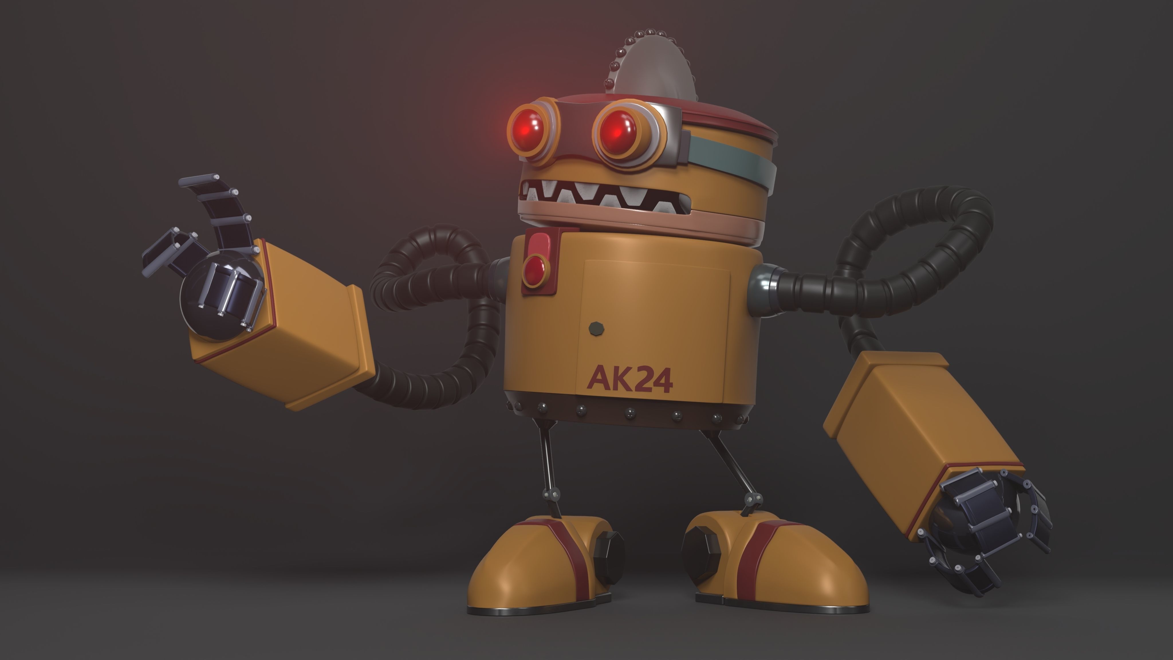 Pablo the robot by Adi Koriat 3D model_2