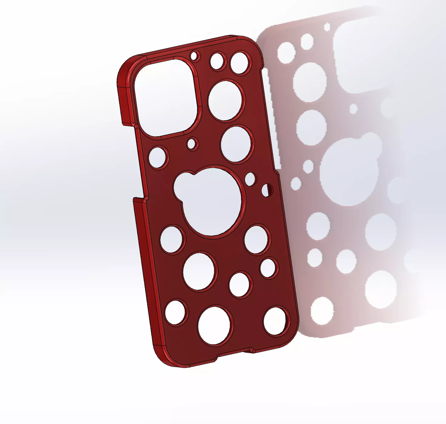 IPHONE 12 FANCY CASE 3D print model