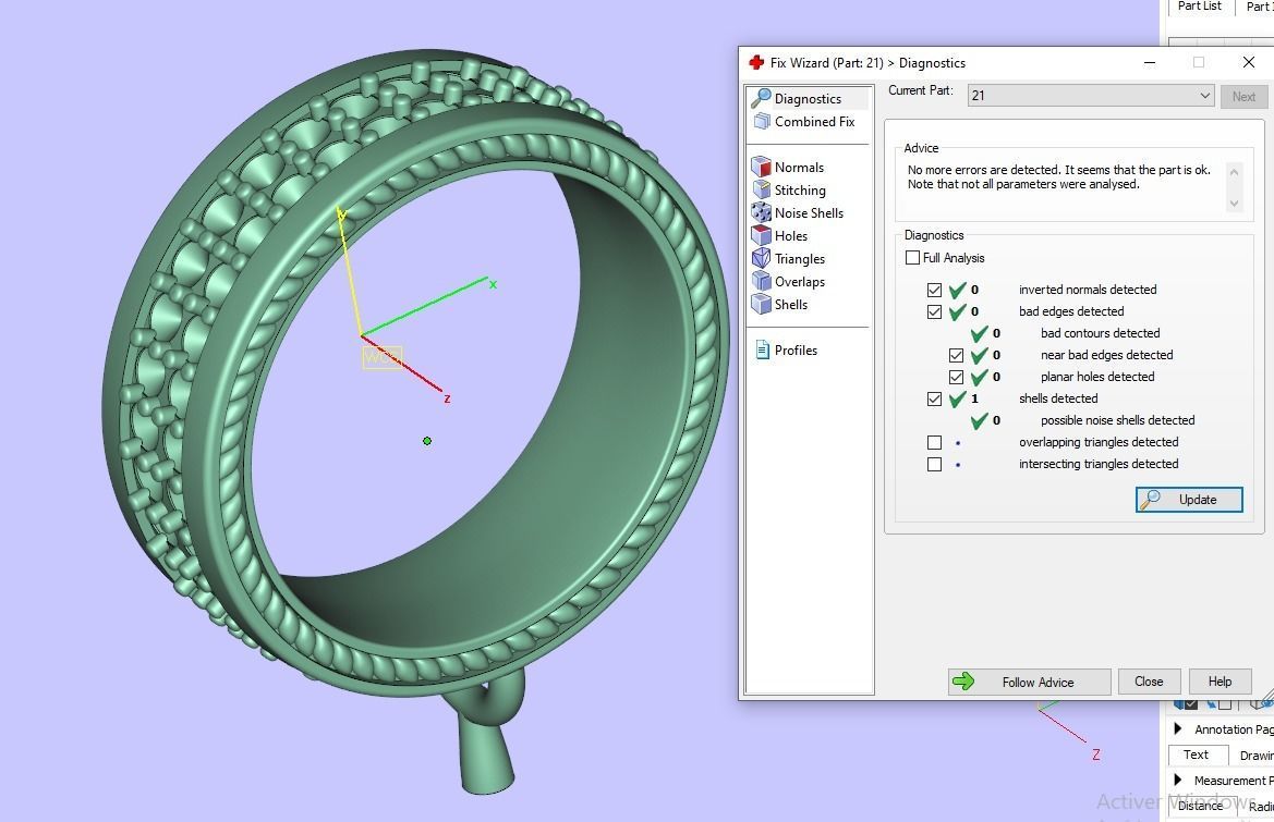 P RINGS N9 3D print model_5