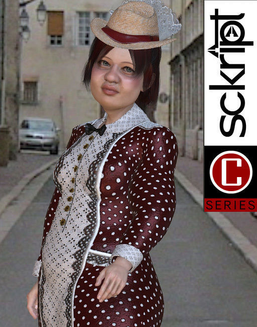 WWII The Mayor Wife 3D model_3