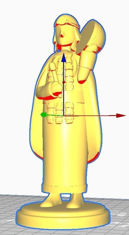 Machi  Indigena Chilena Mapuche 3D print model_2