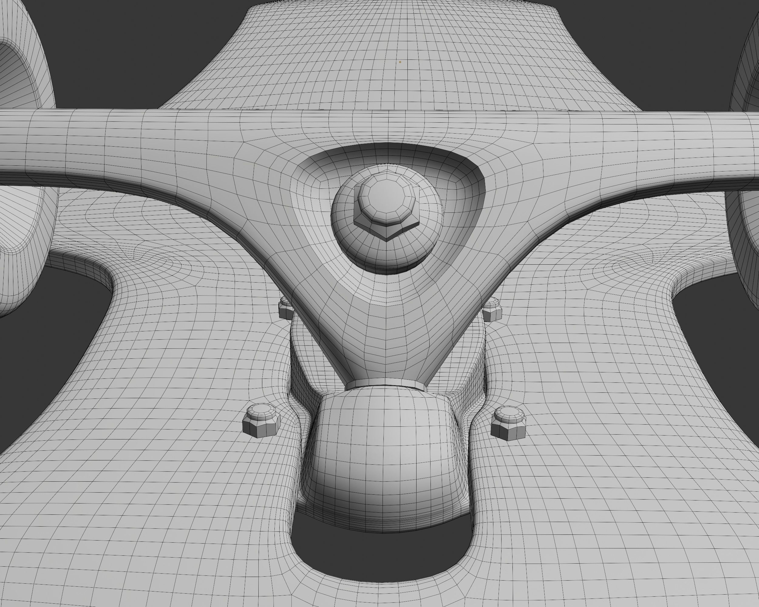 Longboard freeride 3D model_11