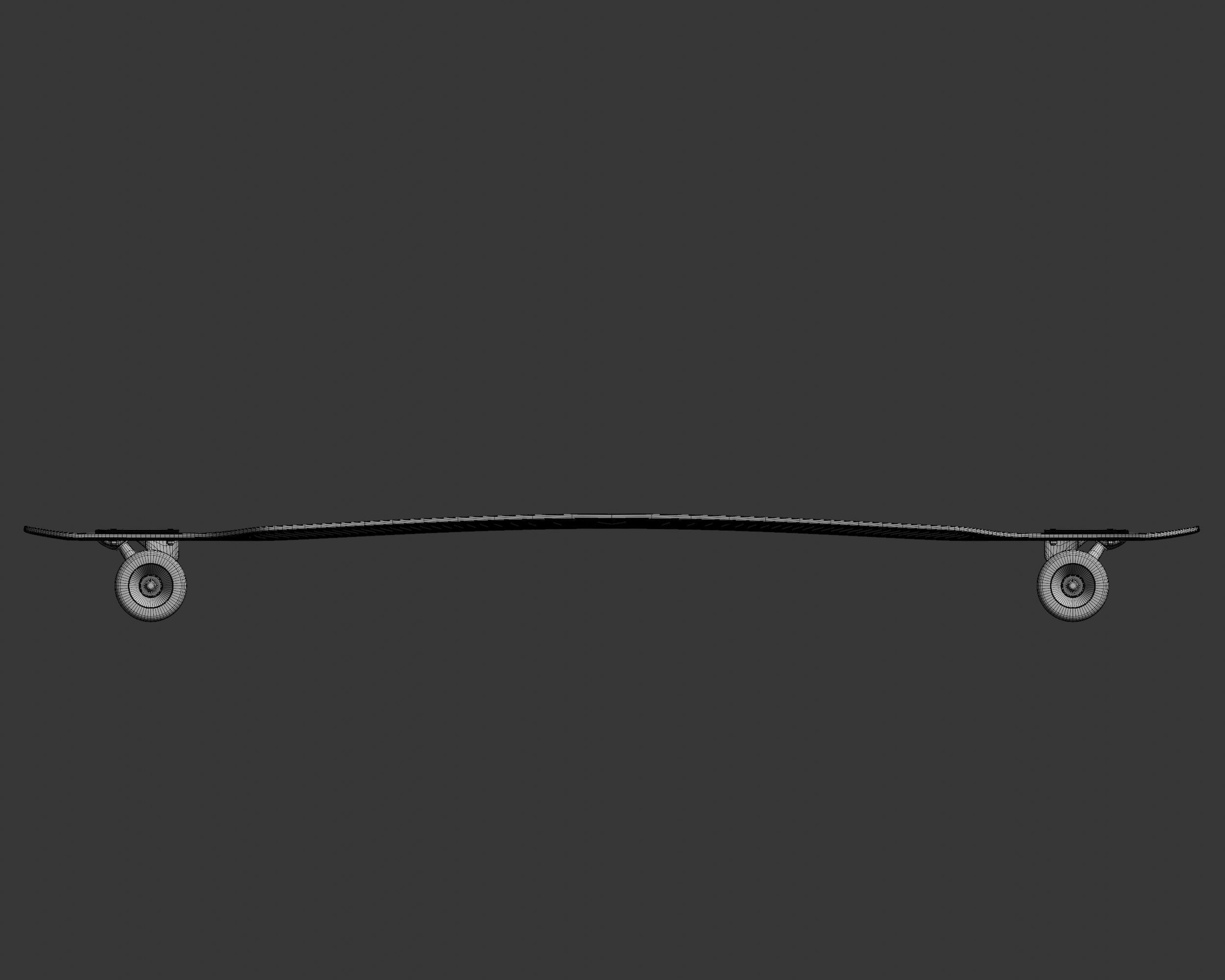 Longboard freeride 3D model_17