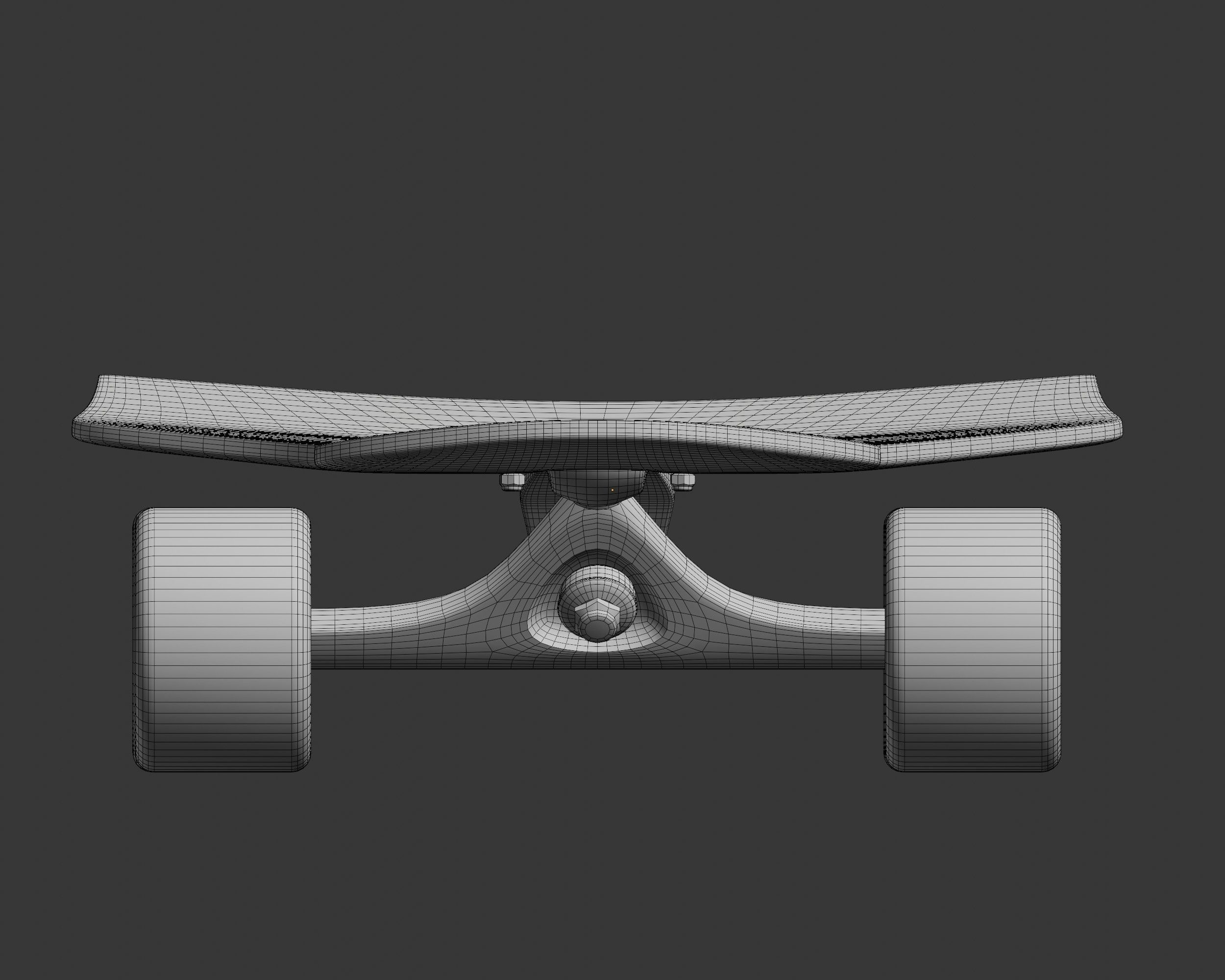 Longboard freeride 3D model_18