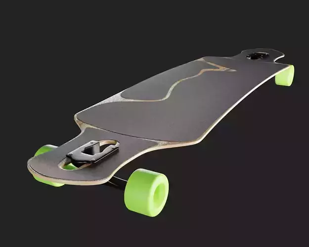 Longboard freeride