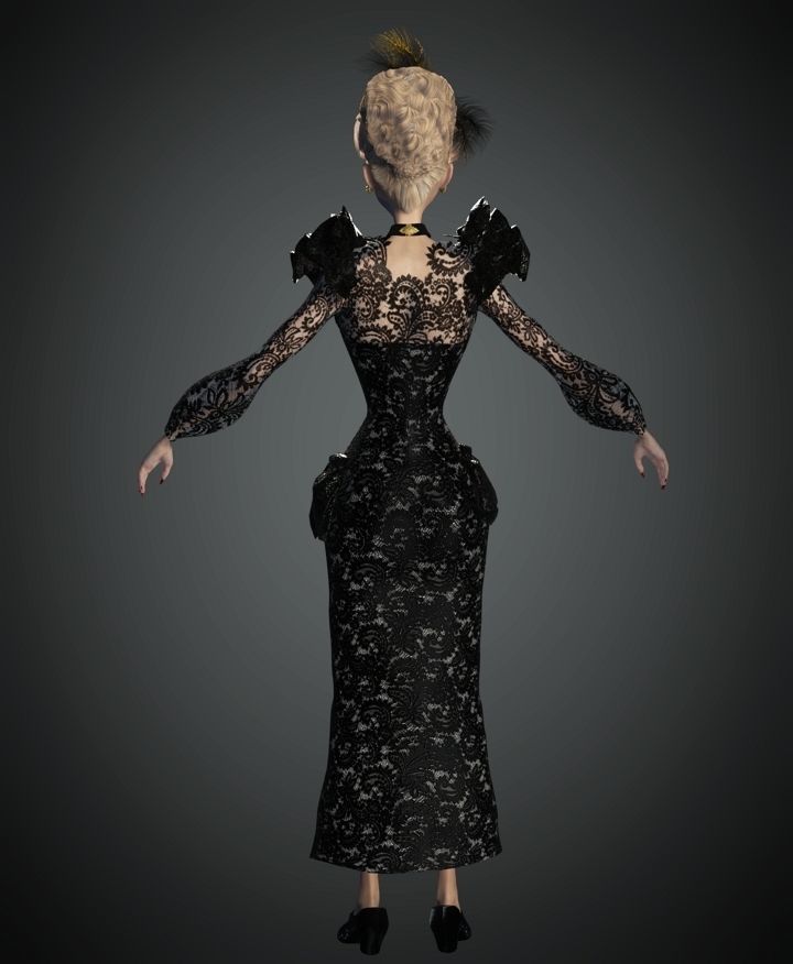 WWII The Nazi Spy 1 3D model_6