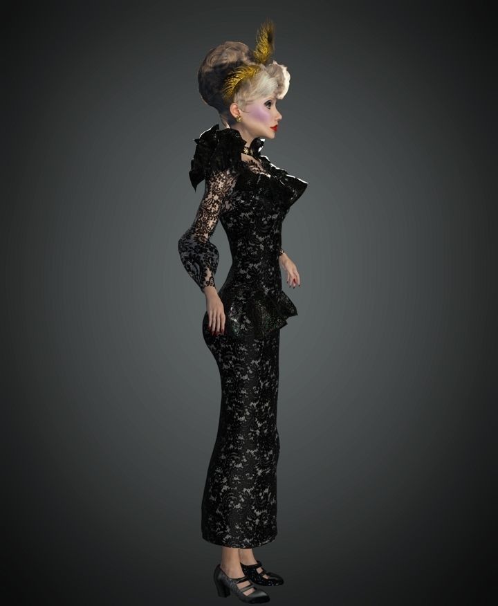 WWII The Nazi Spy 1 3D model_5