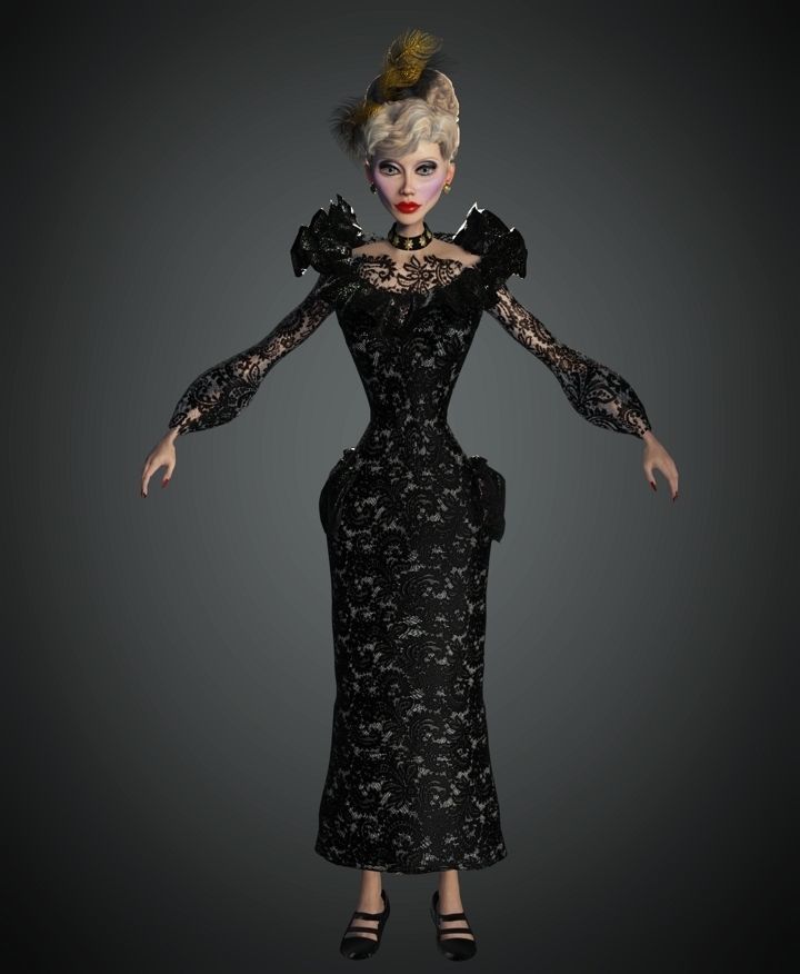 WWII The Nazi Spy 1 3D model_4