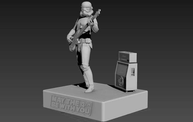 May the 4th be with You Free 3D print model