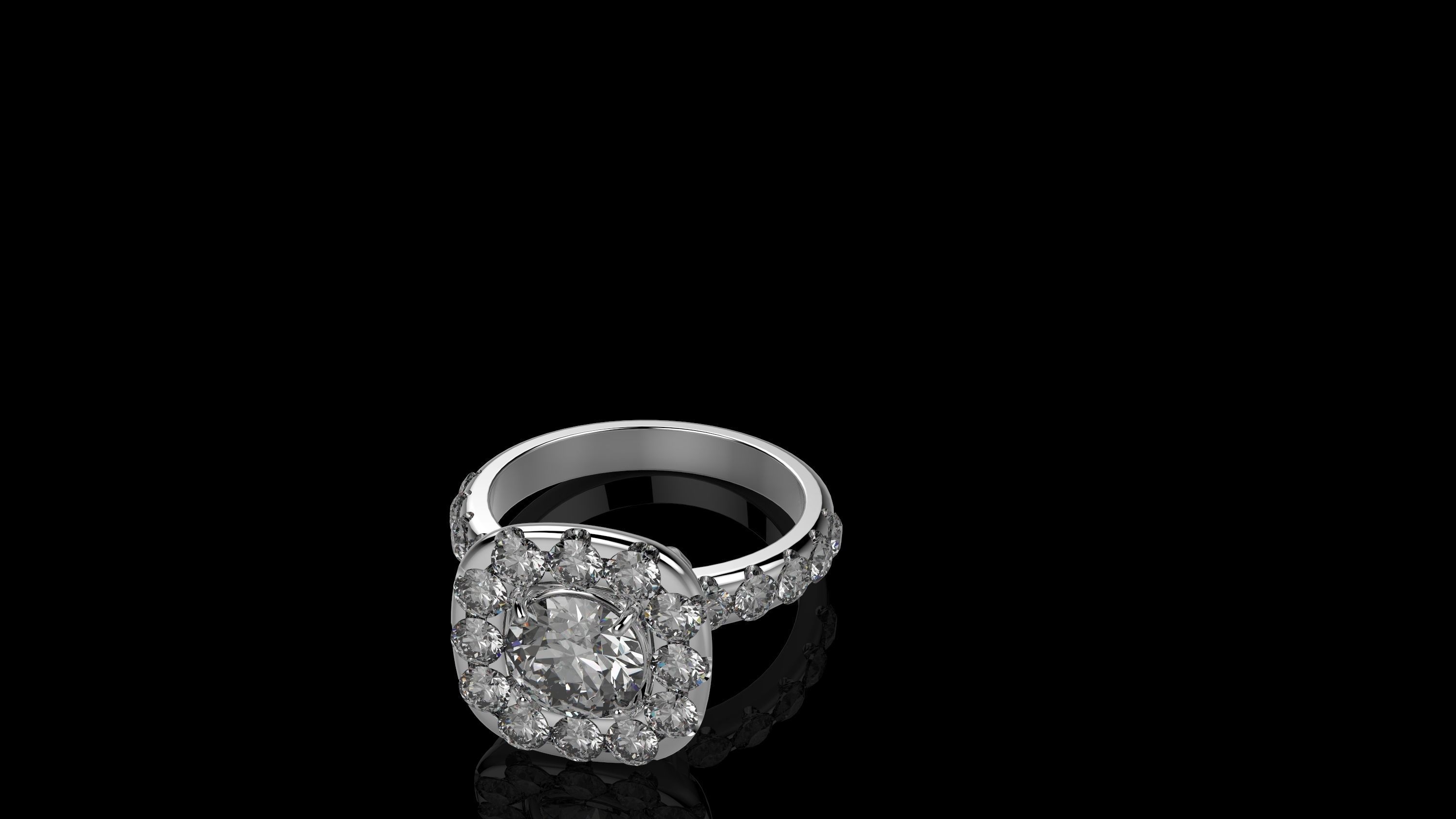 P RINGS N8 3D print model_2