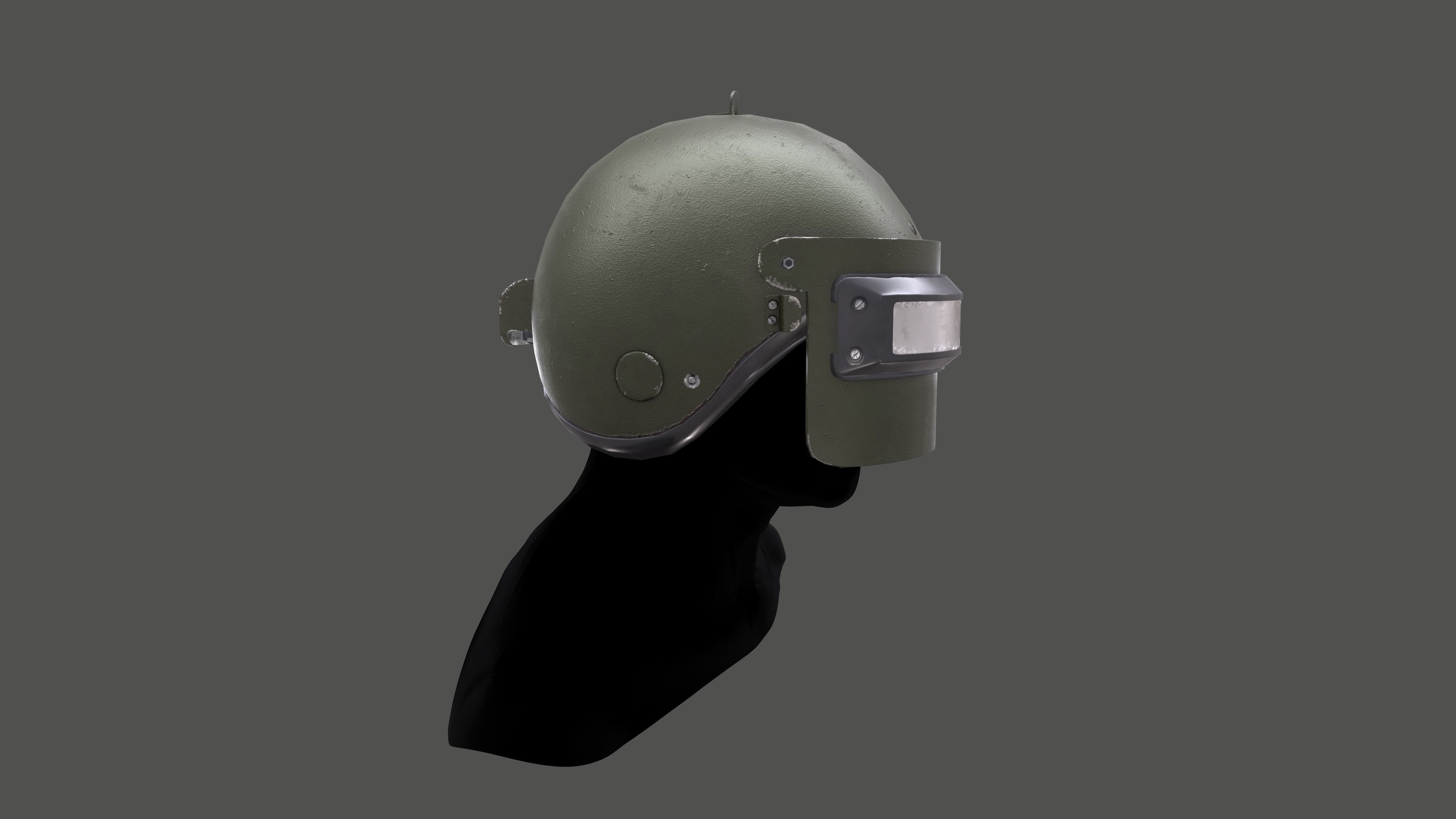 Altyn K6-3 Helmet Low-poly game ready Low-poly 3D model_7