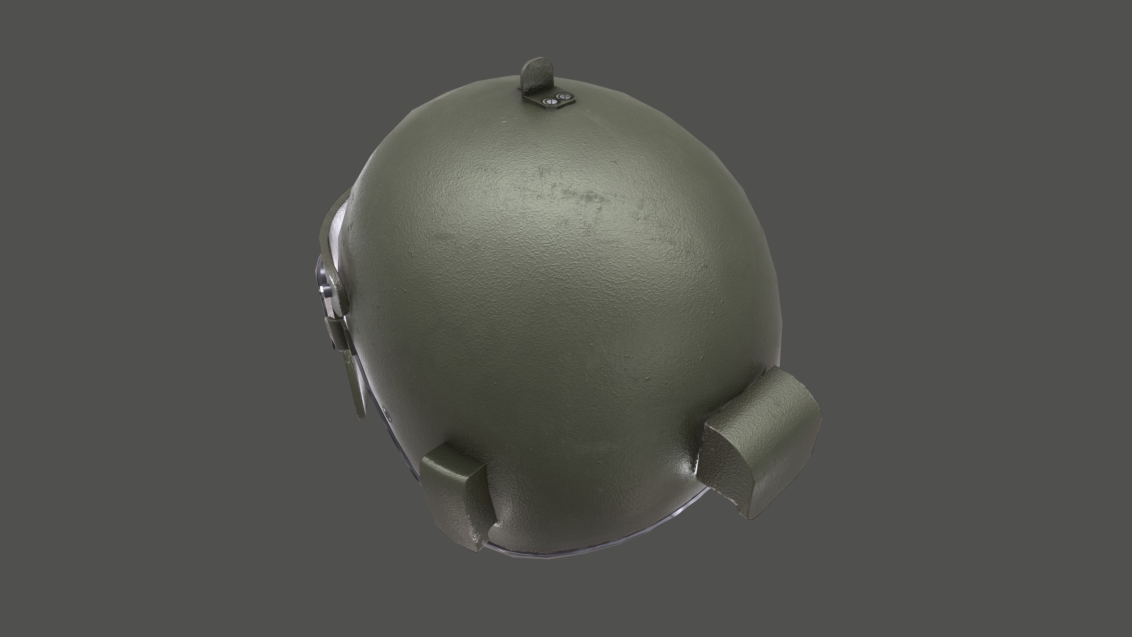 Altyn K6-3 Helmet Low-poly game ready Low-poly 3D model_5