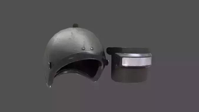 Altyn K6-3  Helmet Low-poly game ready