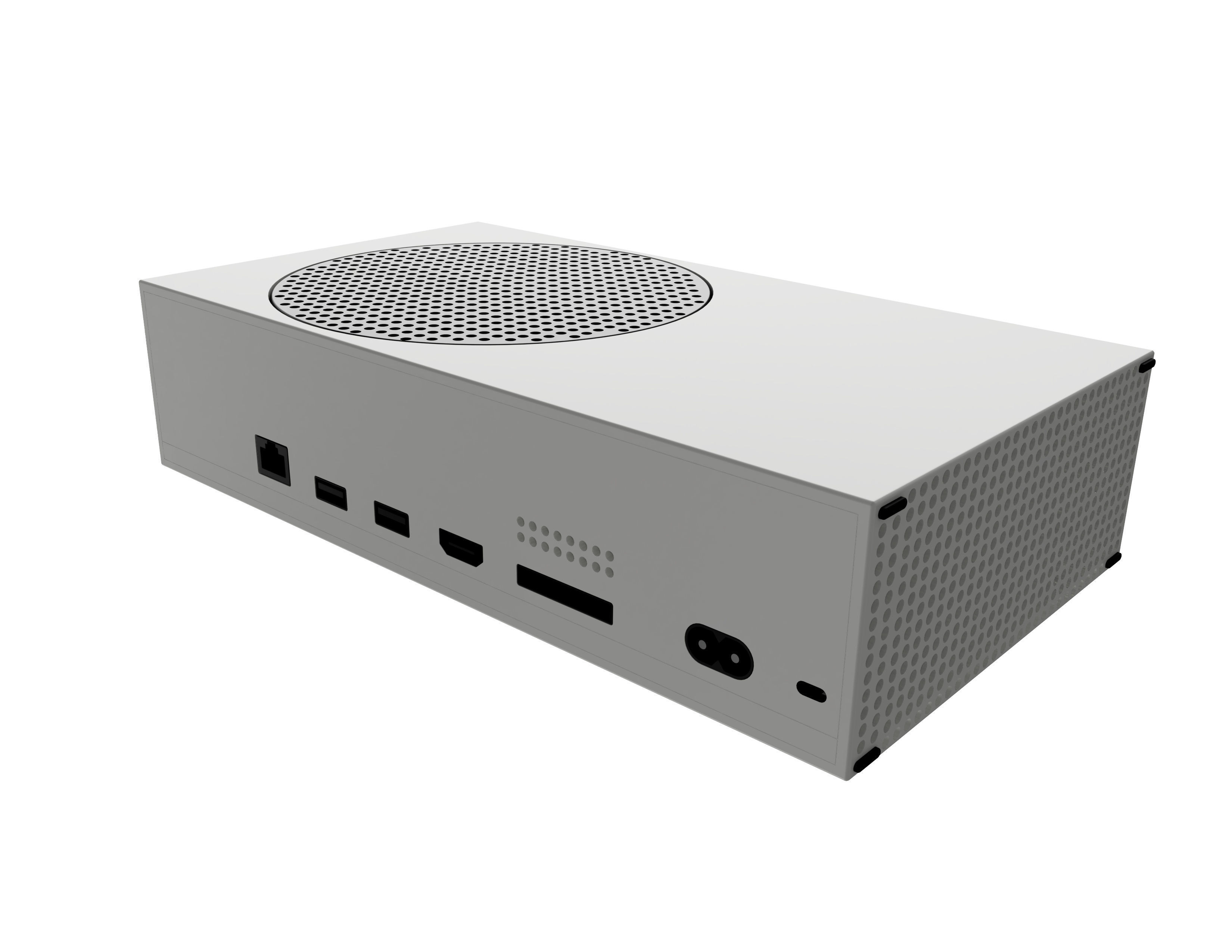 Xbox Series S 3D model_3