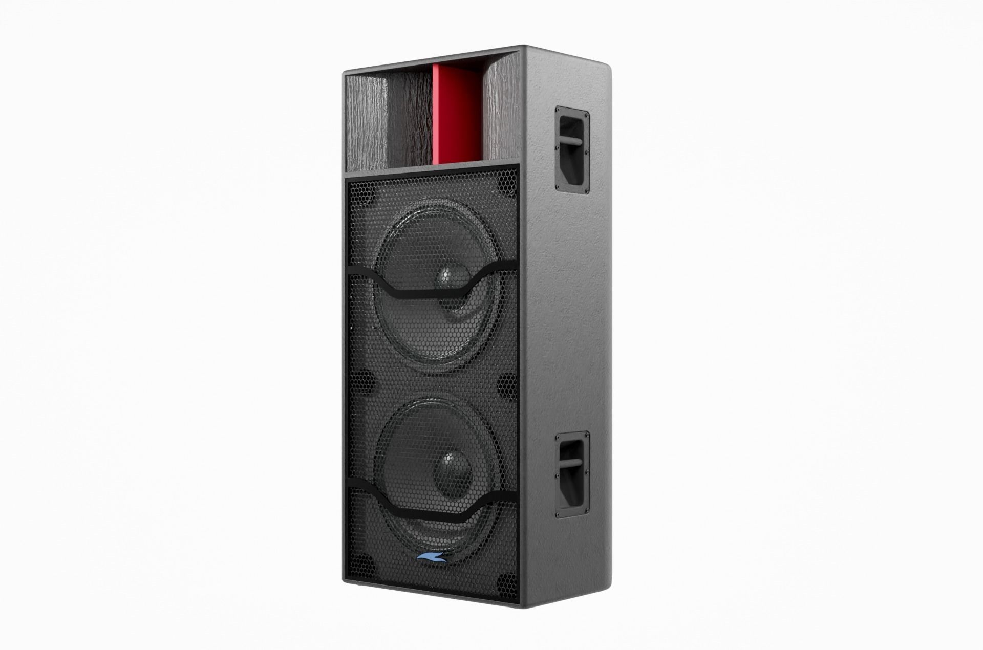 Speaker Sound 01 - Blender 3d 3D model_2